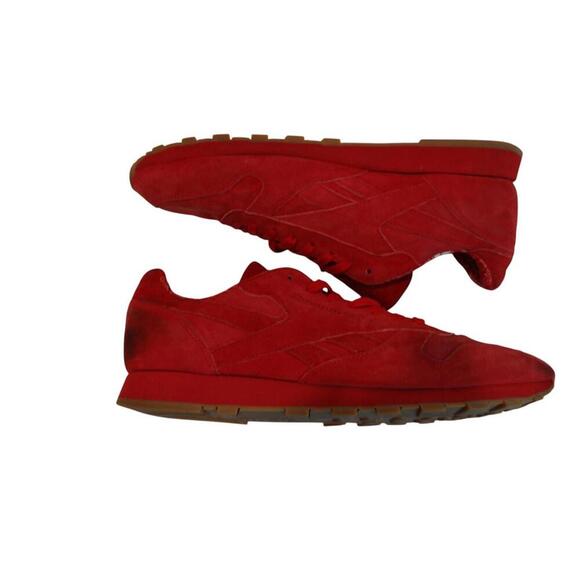 Reebok Classic Red Suede Sneakers - Picture 2 of 6